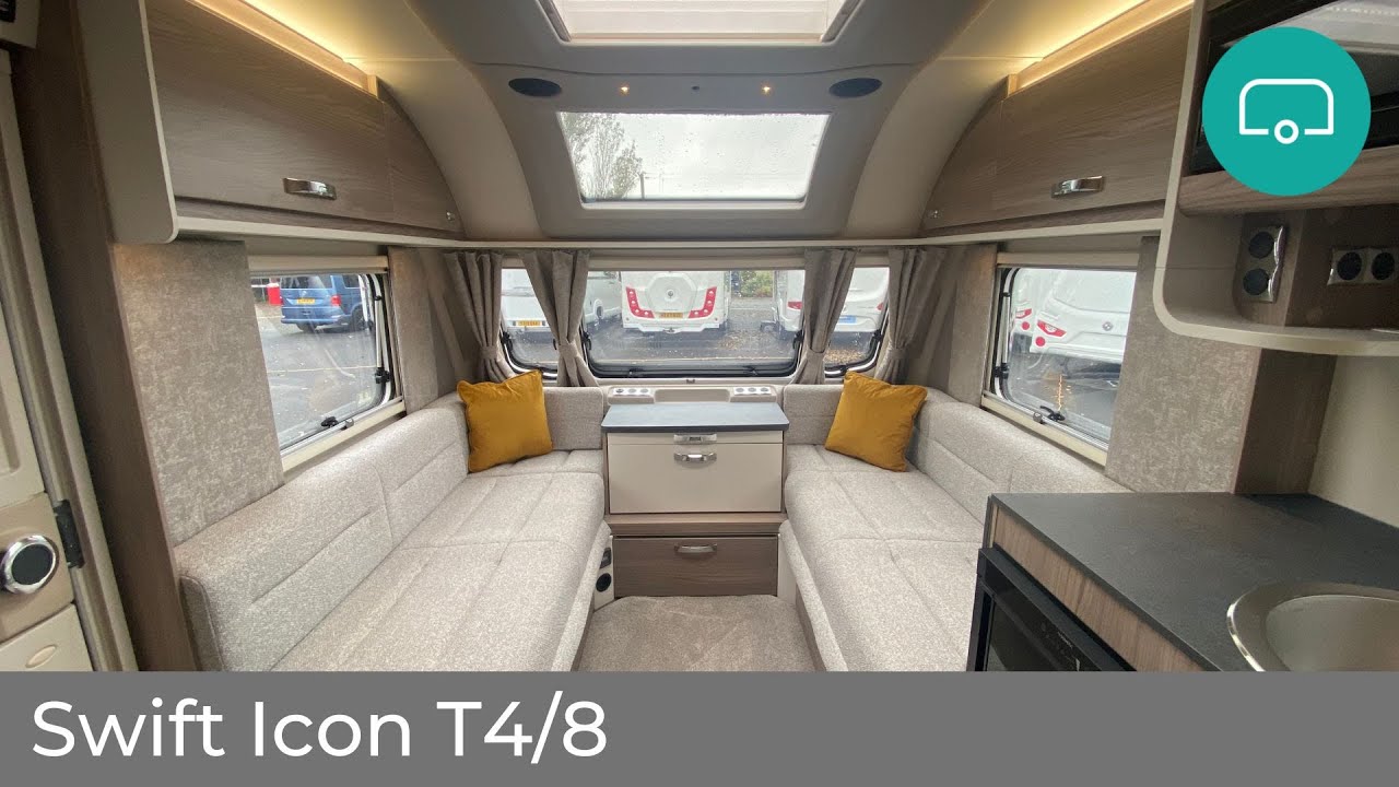 Spacious caravan for couples and families - 2023 Swift Icon T4/8 from Kimberley