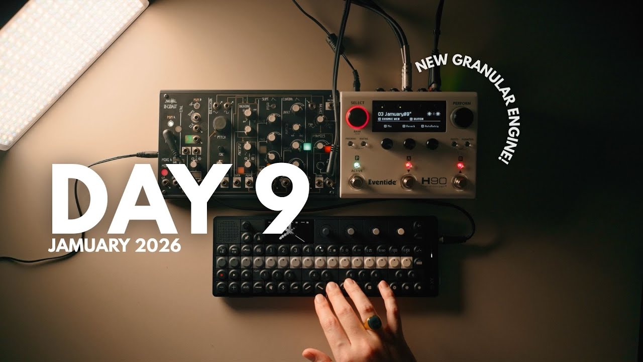 Make Noise 0-Coast + Eventide H90 // Floating in Deep Space