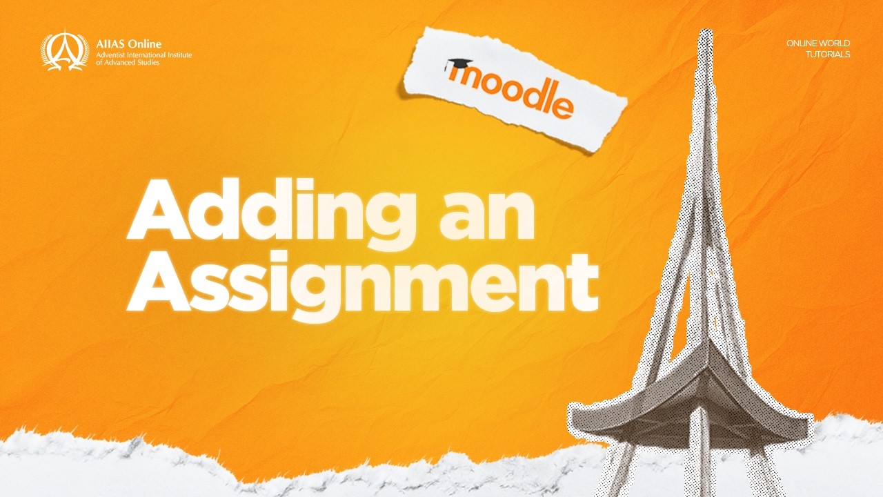9  Adding an Assignment (Activity)