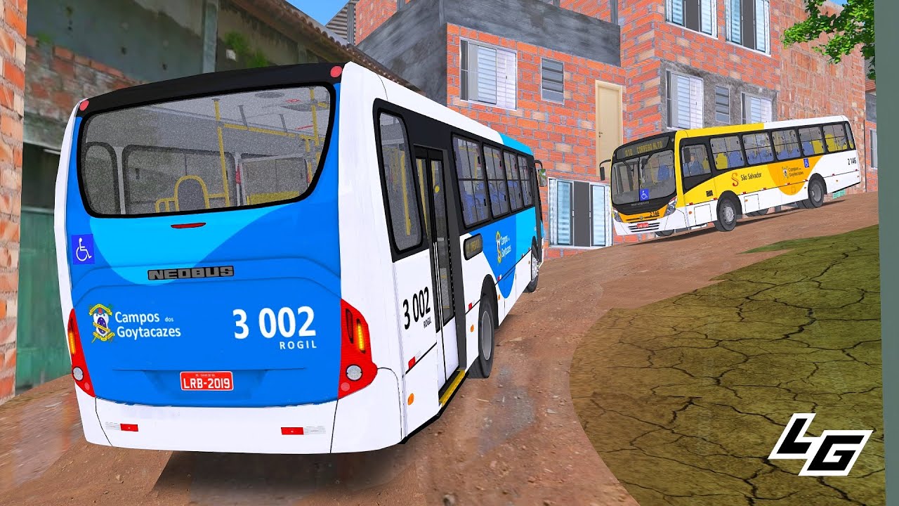 🔴[OMSI 2] Neobus Mega Plus VW 15.190 OD Euro V +G27 | padrão Campos RJ - Mapa Vale do Aço 3.1