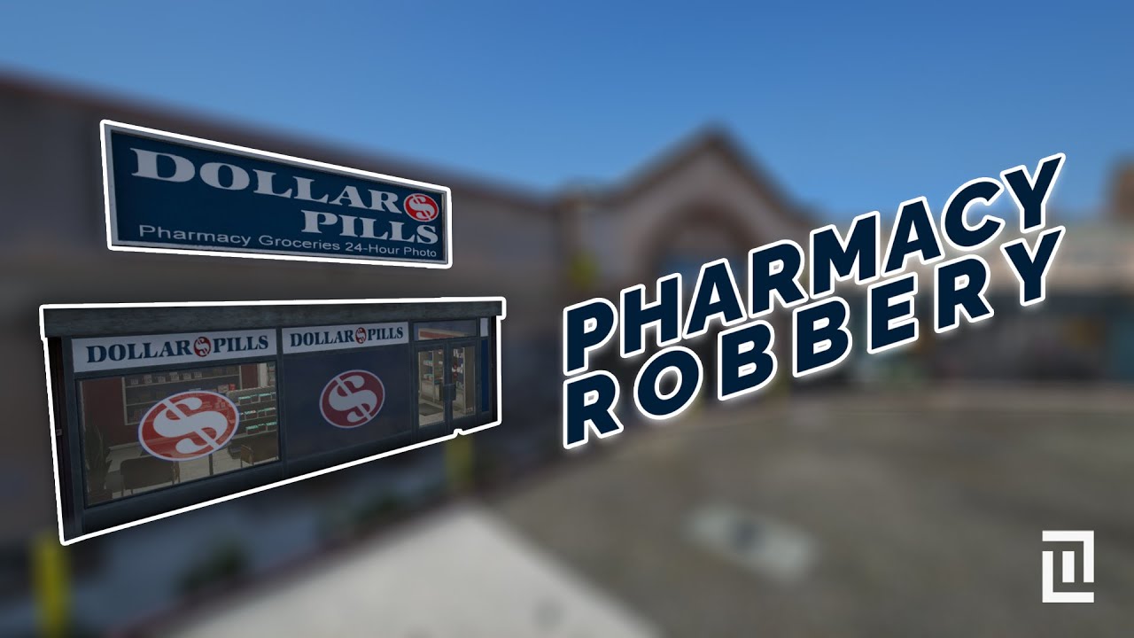 Advanced FiveM Pharmacy Robbery | [ANY FRAMEWORK]