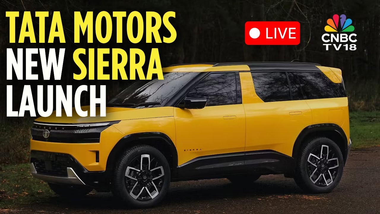 Tata Motors New Sierra Launch LIVE | Tata Motors Unveils New Sierra SUV | Pricing & Features | N18L