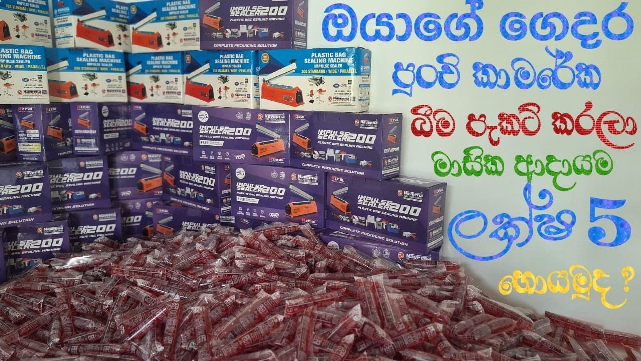 අයිස් පැකට් බිස්නස් එක හරියට ඉගෙනගෙන කරමුද? #businessguru #srilankarecipe #food