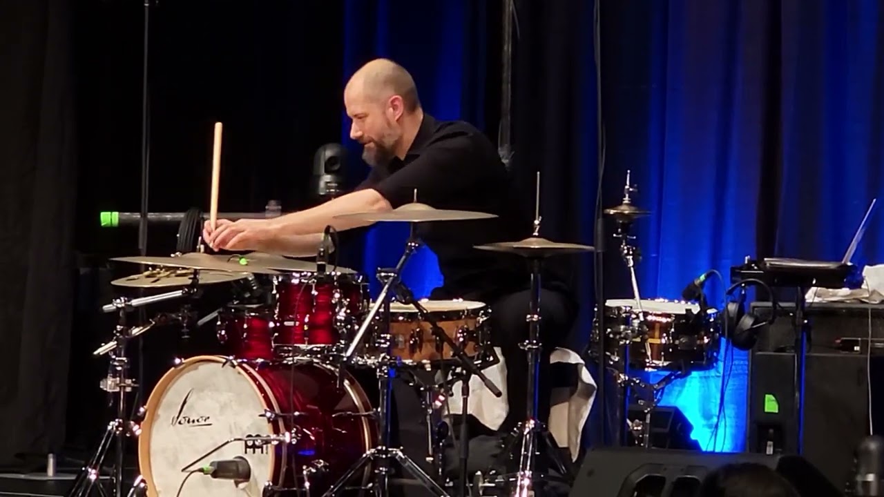 Benny Greb drum solo at PASIC 2022