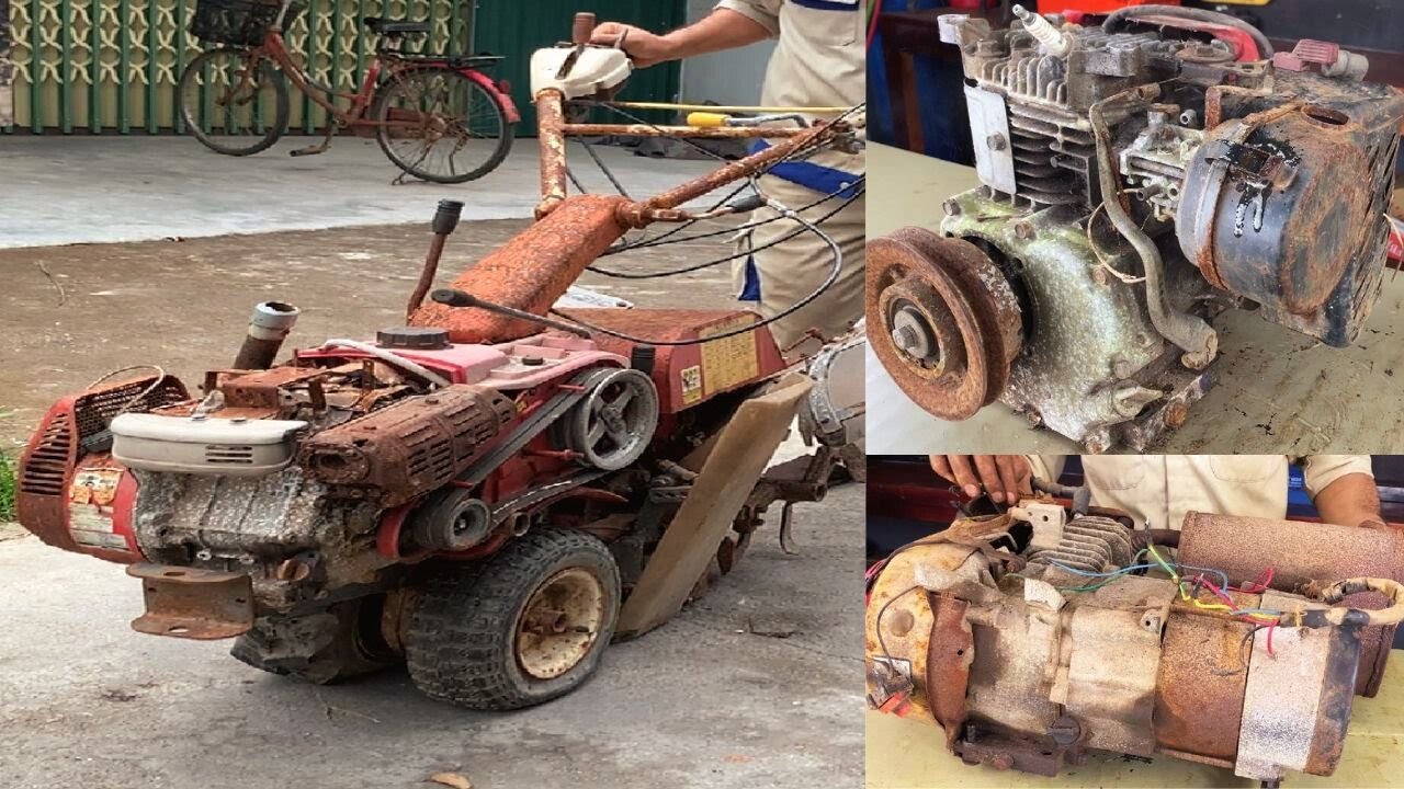 💡 The Genius Worker Restore Entire Damaged Old Machine // The Skill That You've Never Seen Before