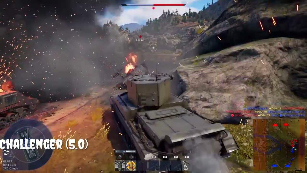 The challenger  gameplay is insane