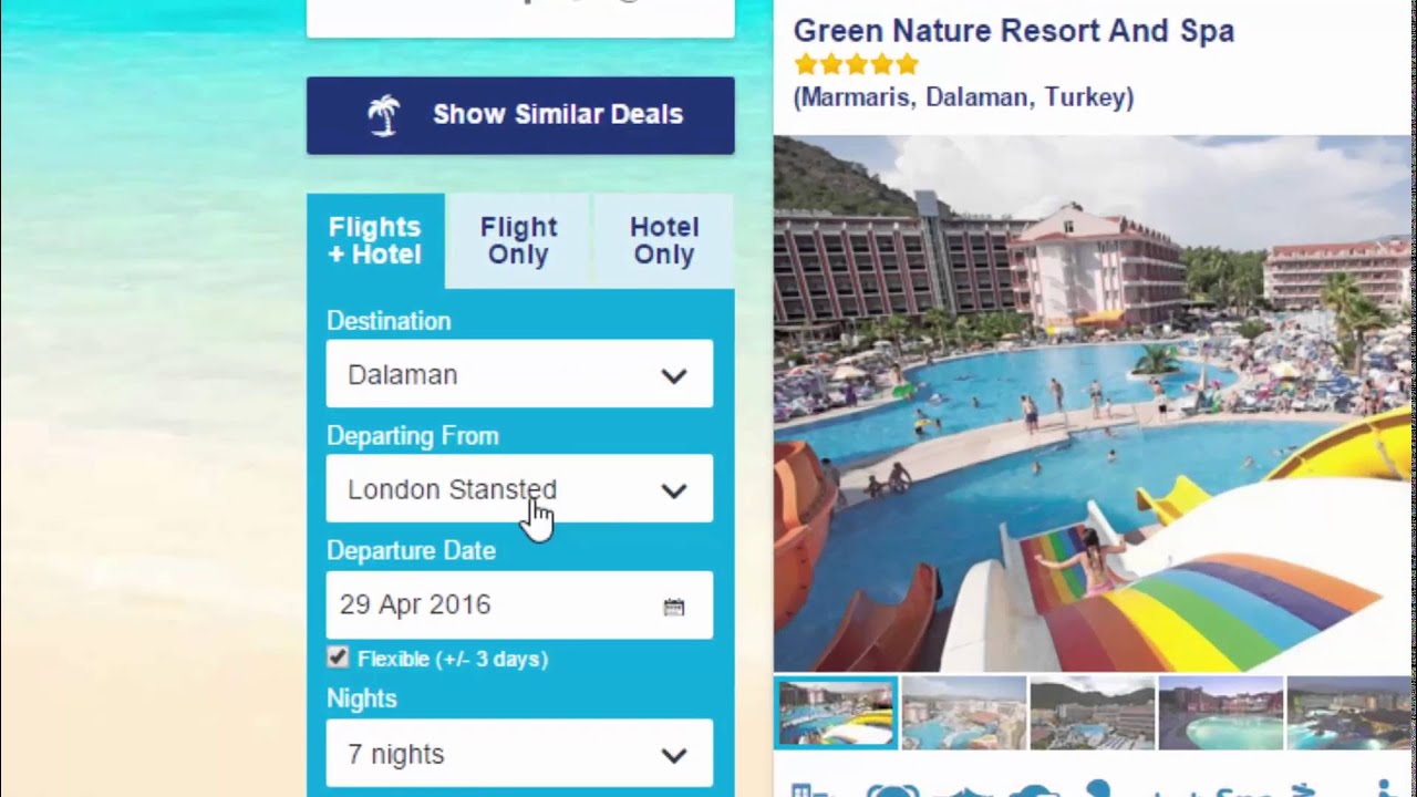 Cheap Beach Holidays Leaving From a Different Airport With Onthebeach