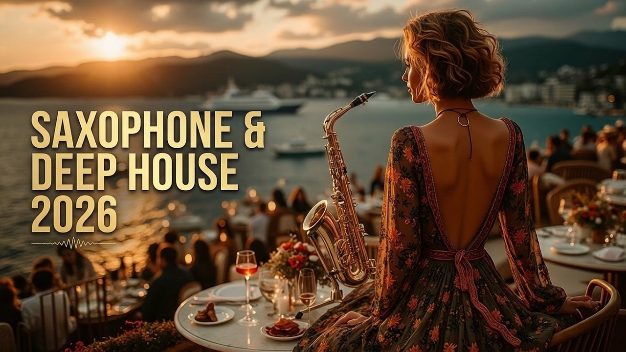 Luxury Sax Deep House 2026 | Sunset Lounge Music & Smooth Saxophone Music ~ Relaxing Mix