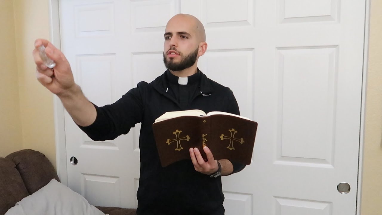 PRIEST GETS RID OF EVIL SPIRITS IN OUR HOME.. | FaZe Rug