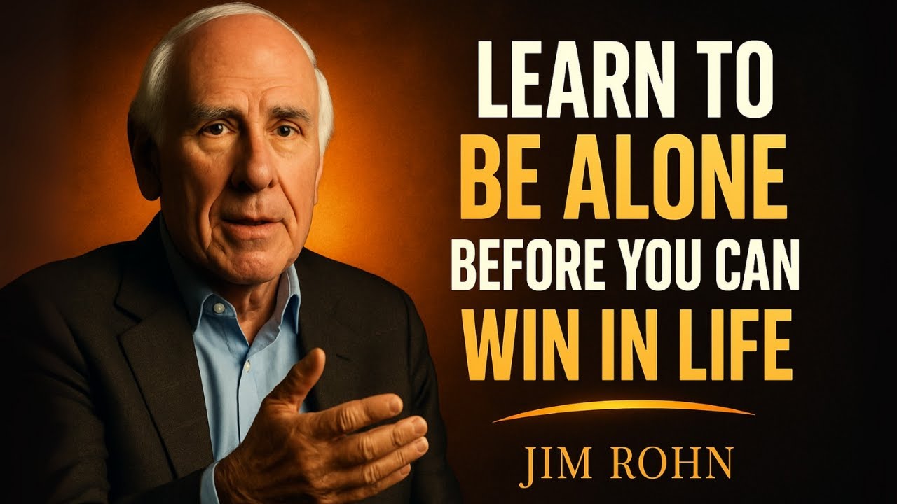 𝐖𝐡𝐲 𝐘𝐨𝐮 𝐌𝐮𝐬𝐭 𝐋𝐞𝐚𝐫𝐧 𝐭𝐨 𝐁𝐞 𝐀𝐥𝐨𝐧𝐞 𝐁𝐞𝐟𝐨𝐫𝐞 𝐘𝐨𝐮 𝐖𝐢𝐧 | Jim Rohn Motivation