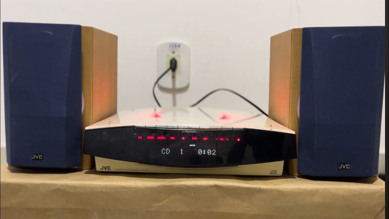 Chegou um mini system JVC V8T estado de novos e funcional, vende c/anuncios pela ML 22/02/2026