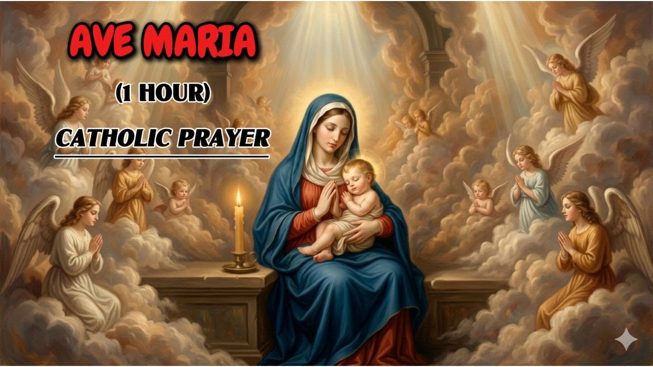 Ave Maria 1 Hour LIVE | Peaceful Catholic Sacred Music for Prayer & Sleep