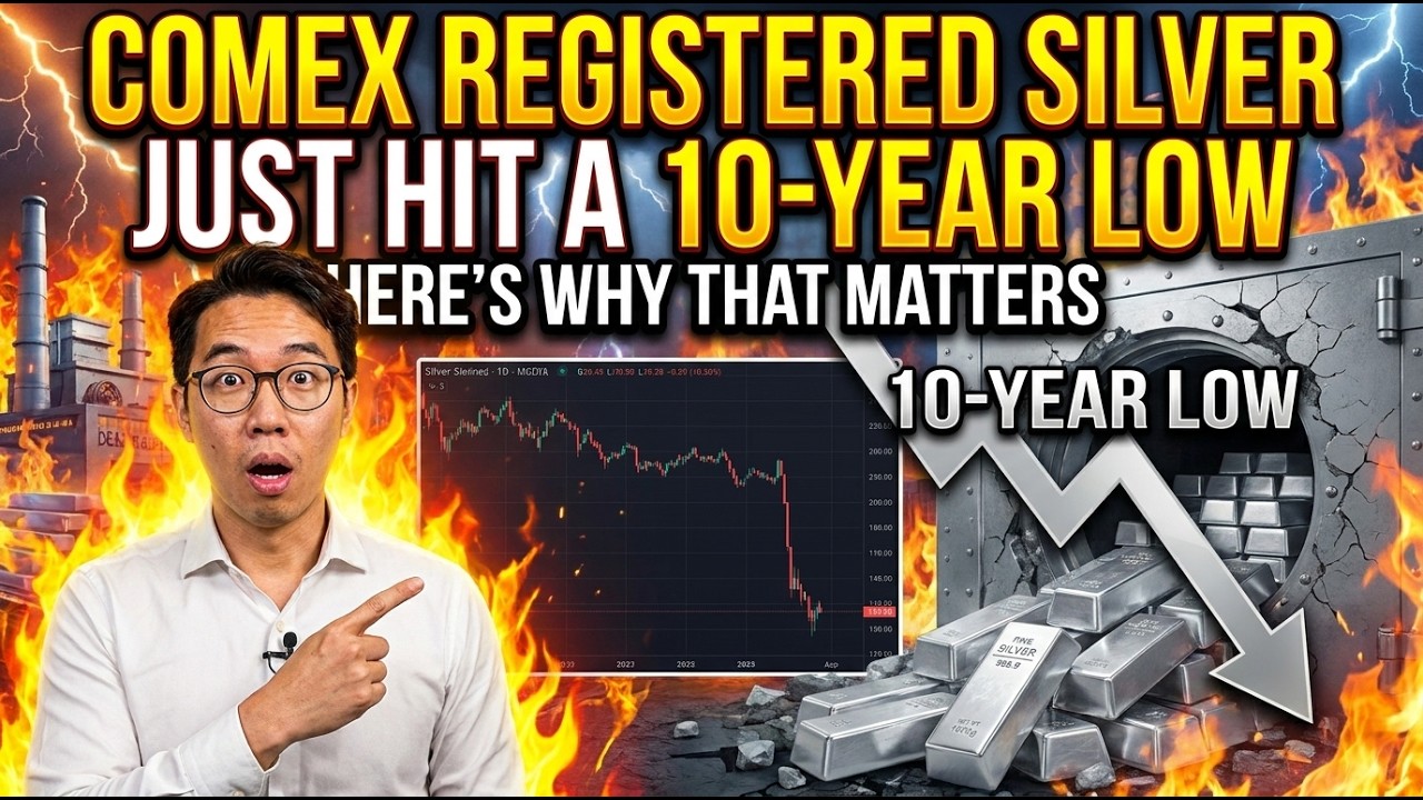 COMEX Registered Silver Just Hit a 10-Year Low &mdash; Here's Why That Matters