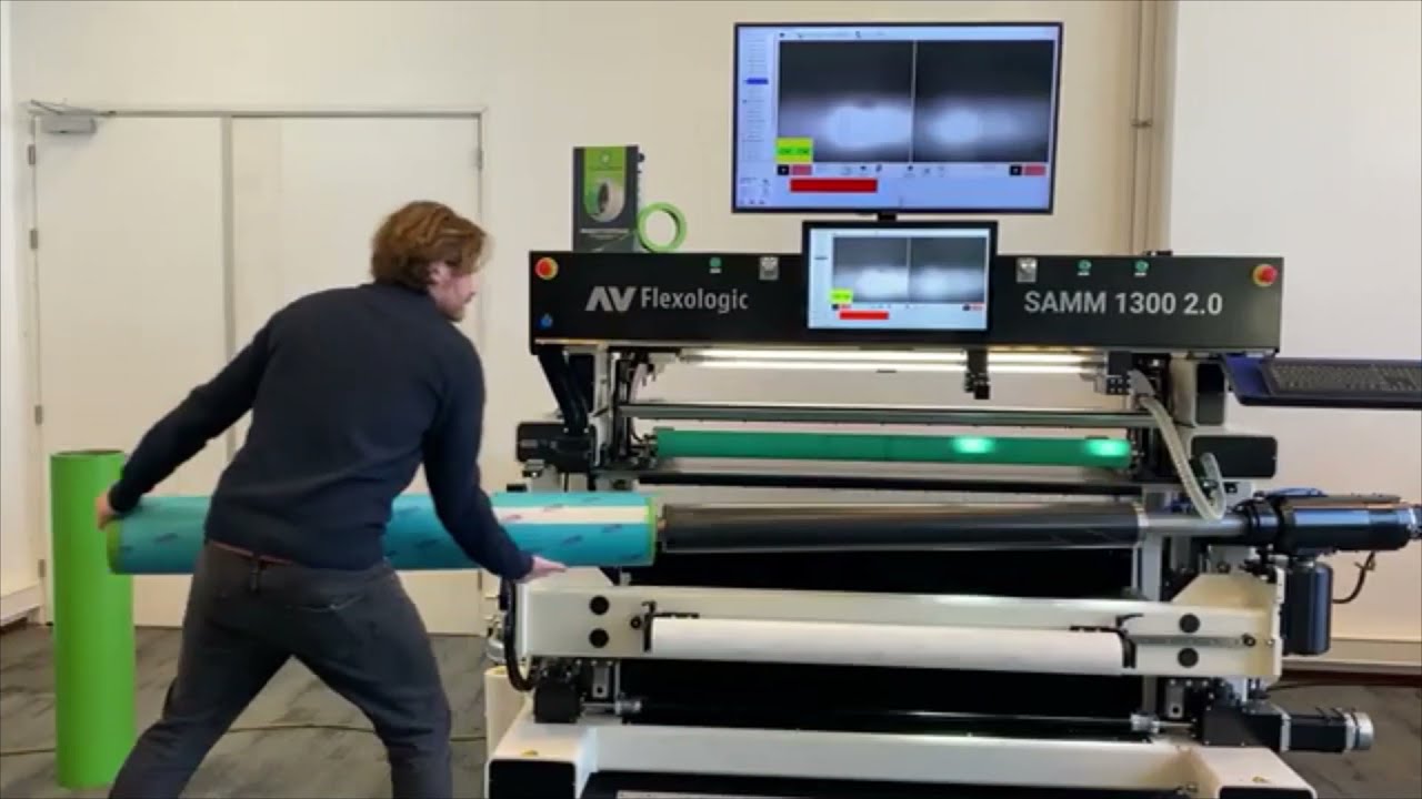 AV Flexologic SAMM 2.0 Plate Mounting & Demounting Machine