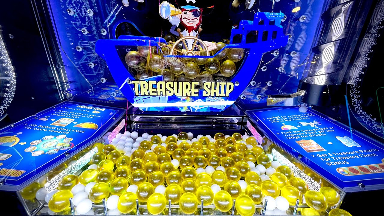 黄金珍珠推币机! #132【Catch A Toy 家庭頻道】【彩票遊戲】