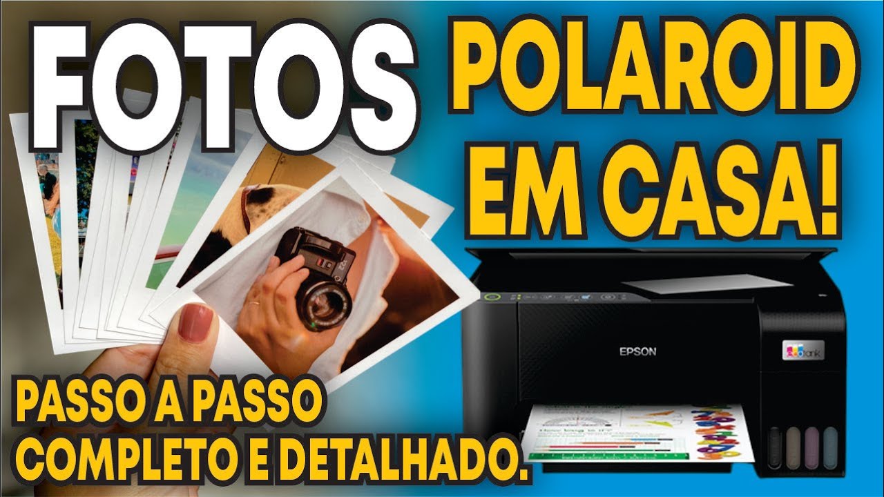 COMO FAZER FOTOS POLAROID 2025 / arte e impressão fotos polaroid