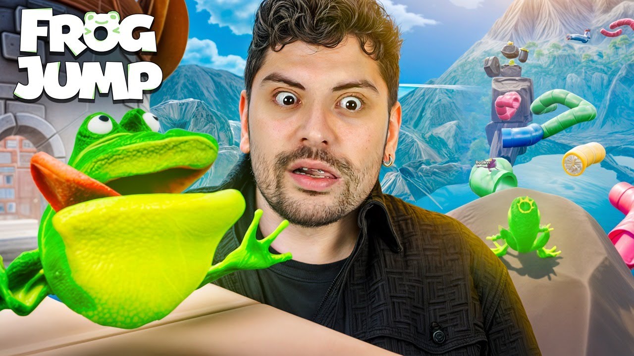 KURBAĞA OLUP PRENSESİ KURTARMAYA ÇALIŞMAK! | Frog Jump
