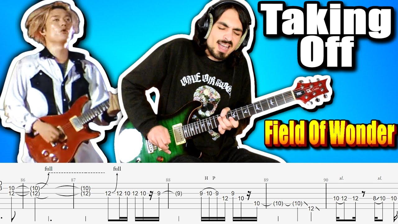 ONE OK ROCK - Taking Off (Field Of Wonder ver.) Guitar Cover ギター弾いてみた Tabs タブ譜