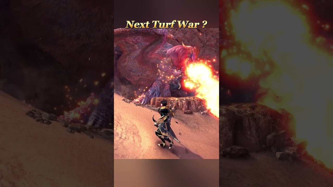 Teostra vs Rajang Turf Wars