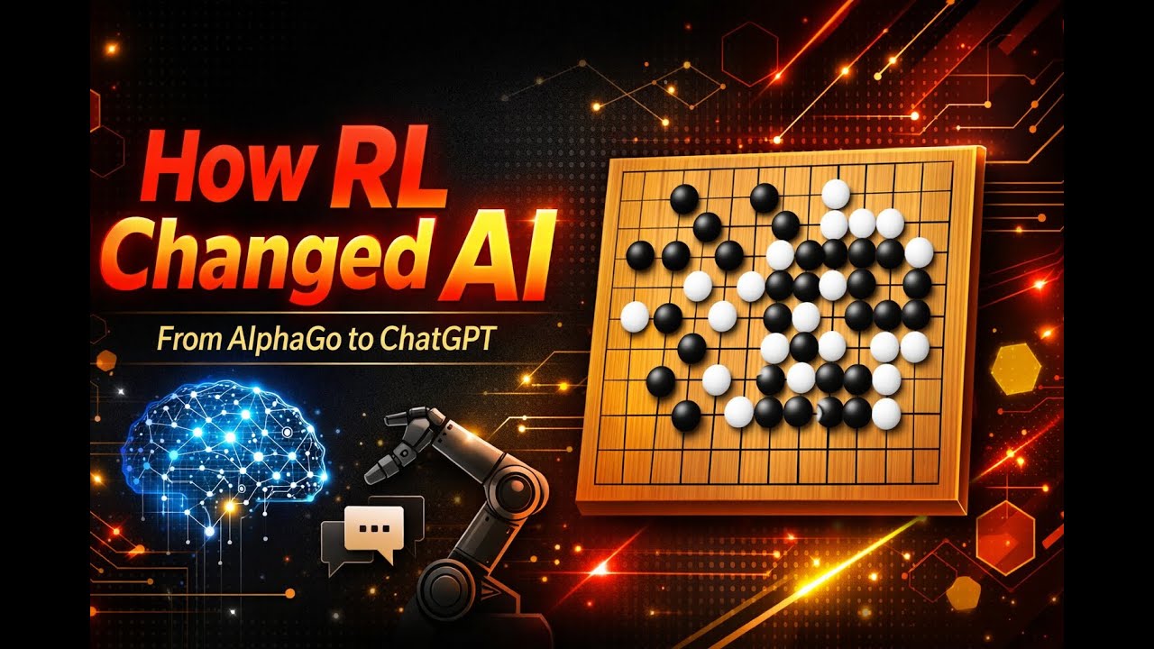 How Reinforcement Learning Changed AI Forever — From Games to ChatGPT