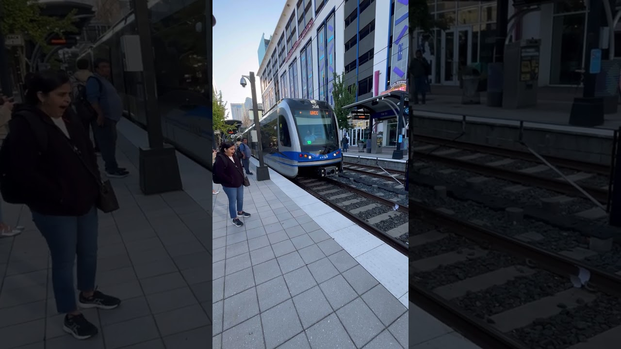 Charlotte NC - CATS Lynx Blueline - 7th Street Station. #Shorts