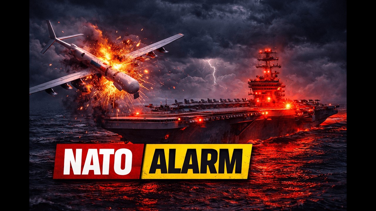 NATO in Alarmbereitschaft: Schwedens Militär stoppt russische Drohne nahe Atomflugzeugträger