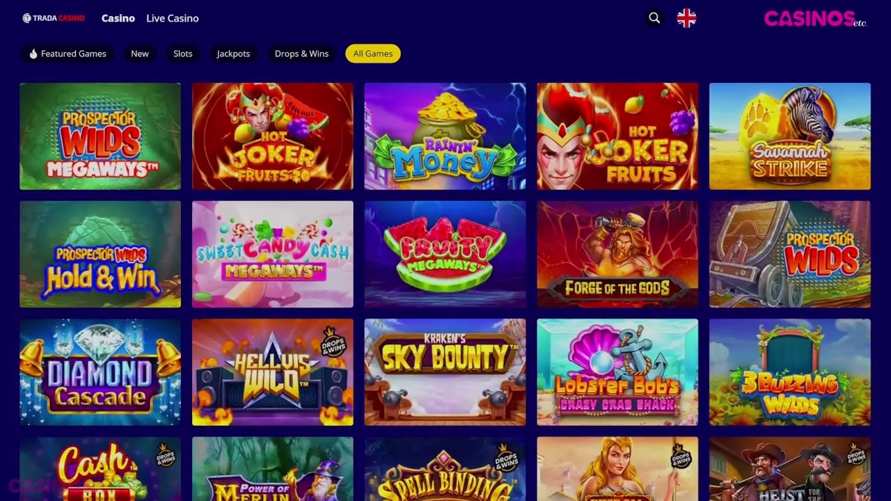 Trada Casino - All 3000+ Casino Games Scroll Through (2025) #casino #onlinecasino #onlineslots