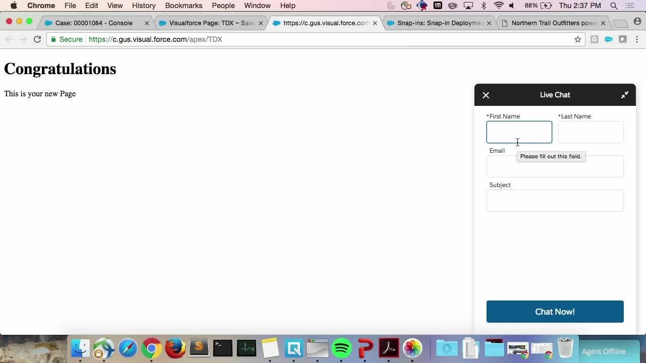 Embed Customer Support Into Your Apps Using Service Cloud Lightning Snap-Ins