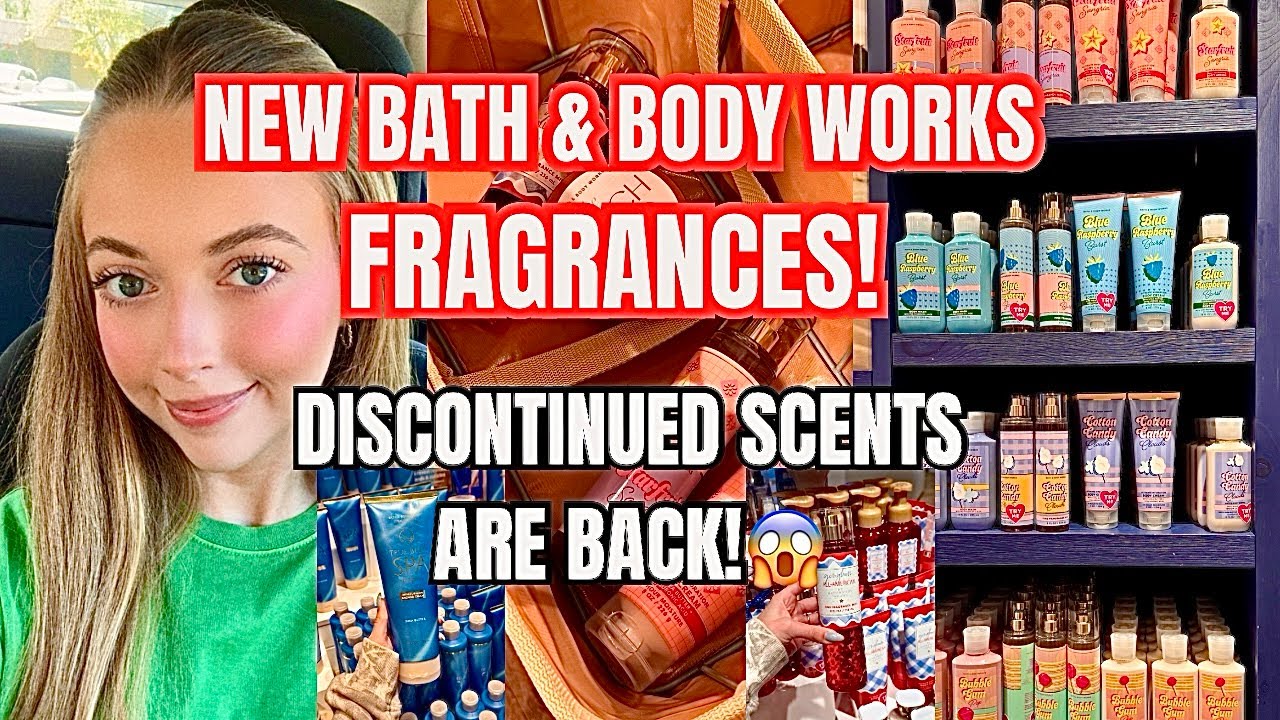 BATH & BODY WORKS BROUGHT BACK DISCONTINUED FRAGRANCES + NEW PERFUMES!😱😍