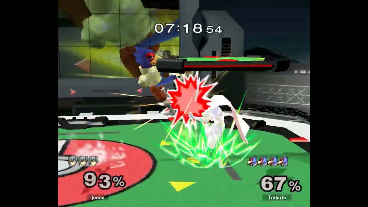 Upsmash8 Melee Singels LR3 – Tellmis ⟮Falco⟯ vs jonas ⟮Marth⟯