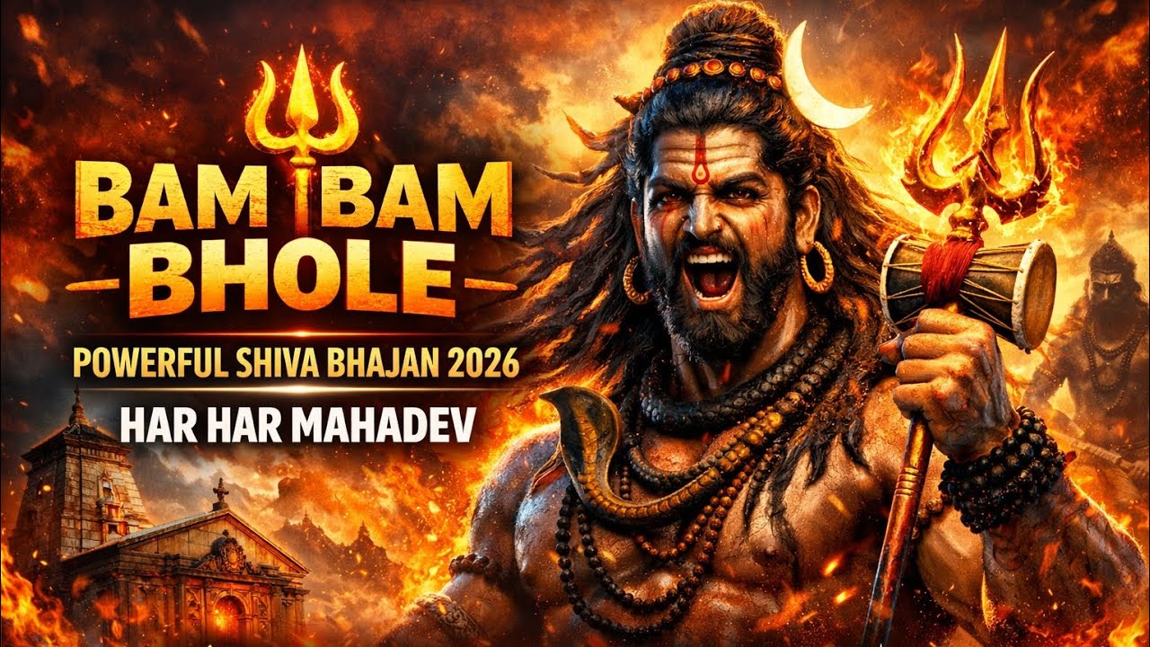BAM BAM BHOLE 🔱 Powerful Shiva Bhajan 2026 | Har Har Mahadev | Mahadev Bhakti Song | Shiv Bhajan