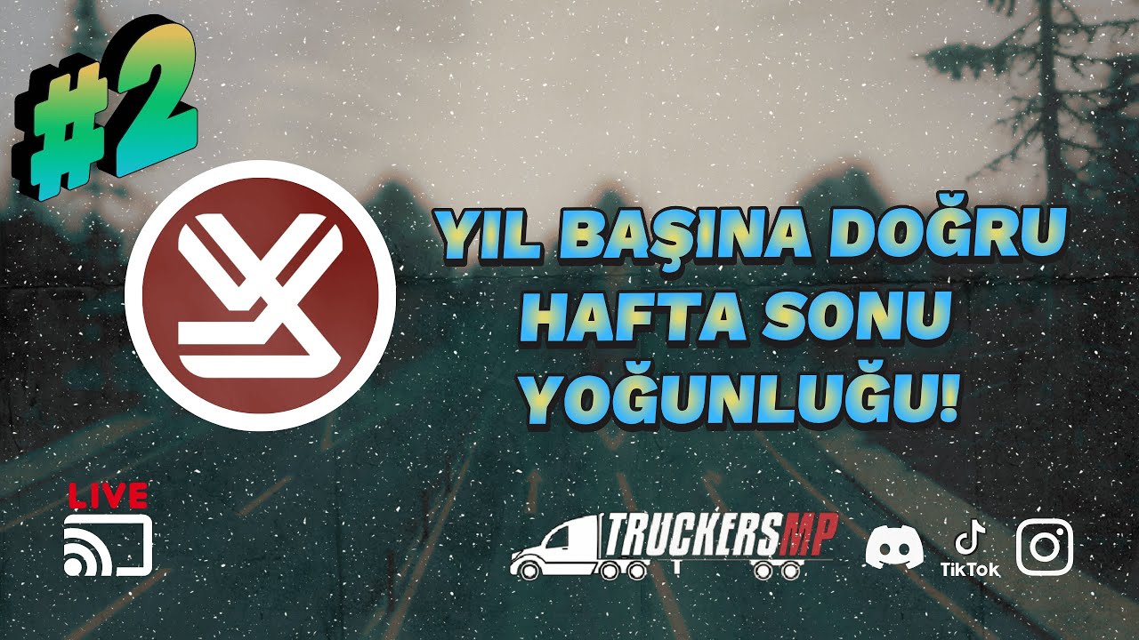 DUİSBURG - CALAİS! || Bu sefer mikrofon yok usta. || TRUCKERSMP  || 🔴 CANLI