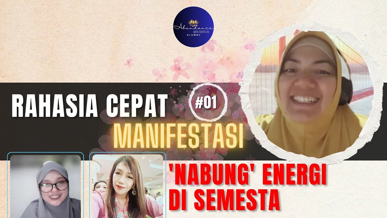 BUNDA INE : (PART 1) RAHASIA CEPAT MANIFESTASI, NABUNG ENERGI SEMESTA