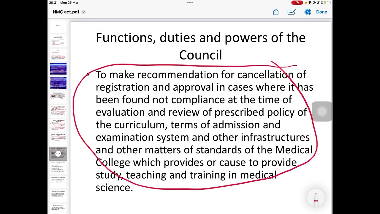 Nepal Medical council Act NMC ACT
