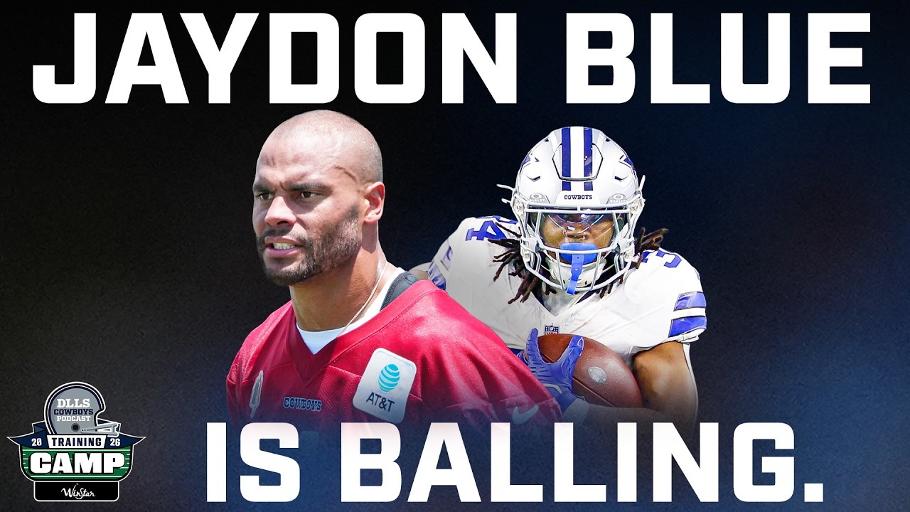 Jaydon Blue Impresses, Dak Prescott As Advertised | DLLS Cowboys Practice Report