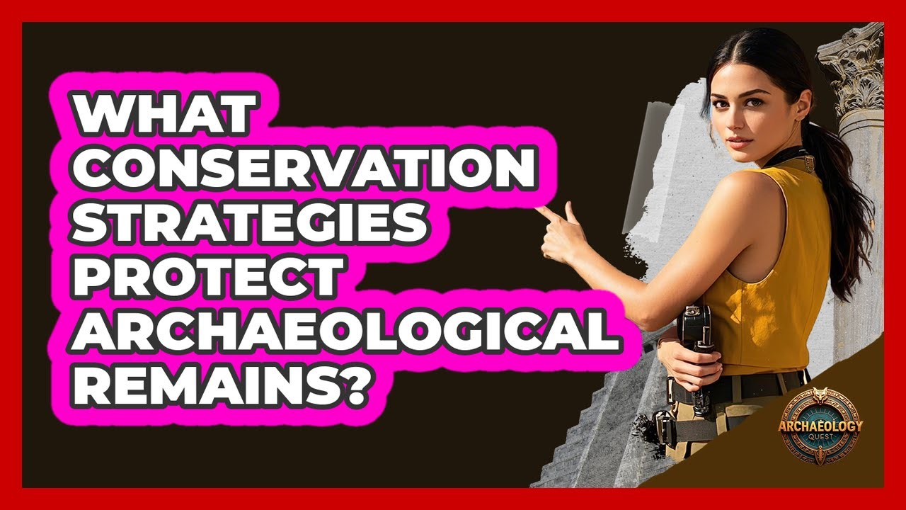 What Conservation Strategies Protect Archaeological Remains?