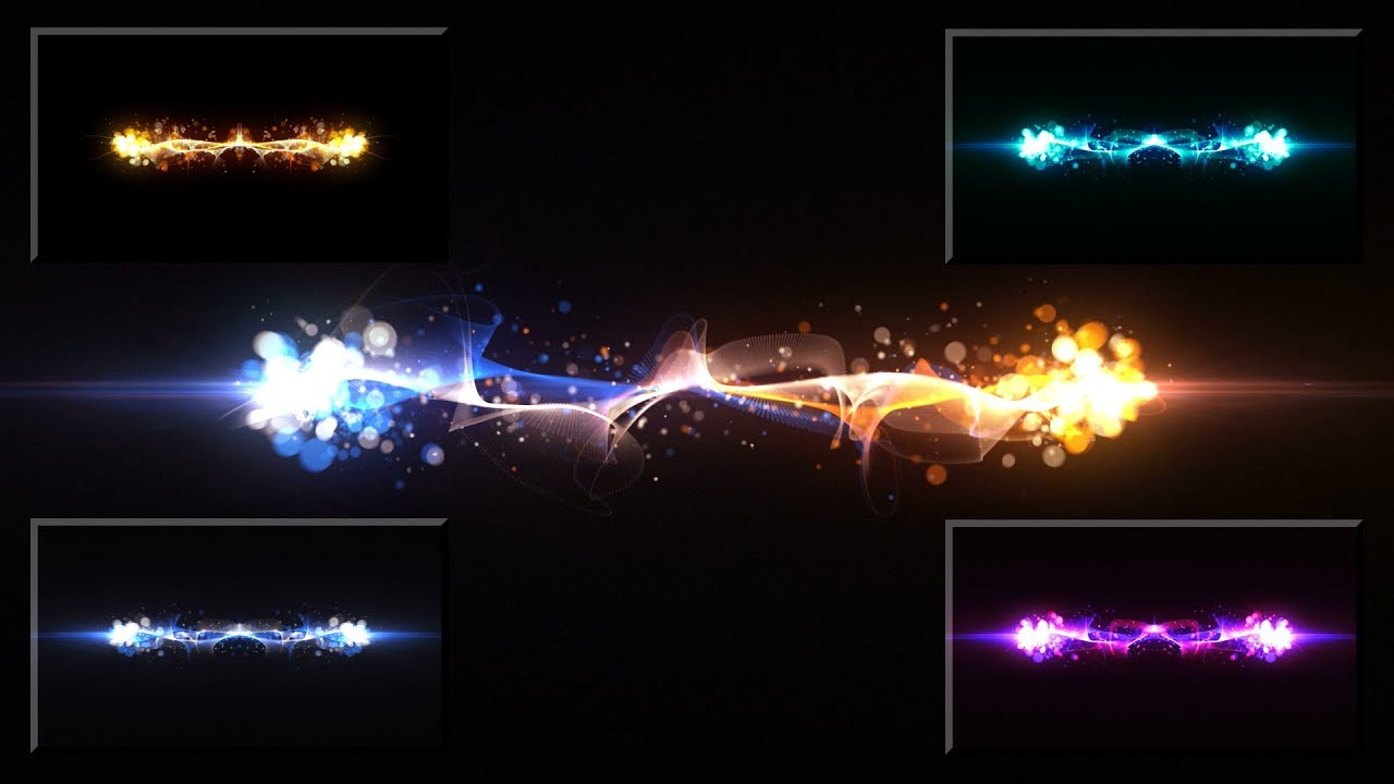 Particle Twist Screen Effects - 5 Color Styles