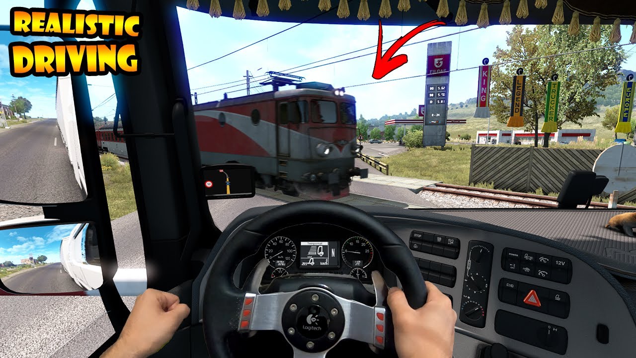 ★ Real ETS2 Driving | Bucharest - Bran - Brasov | Euro Truck Simulator 2 with REAL Hands