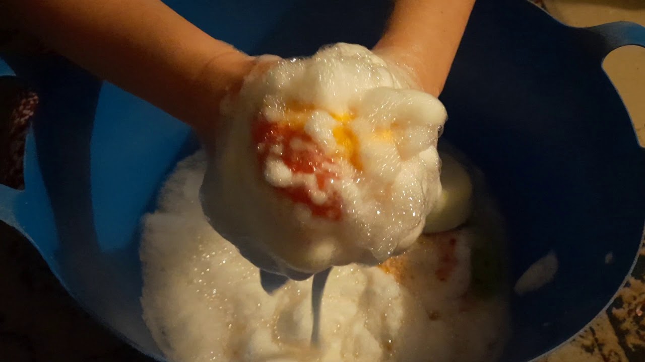 Asmr flash cleaner with rinse 💦 🧽🍊