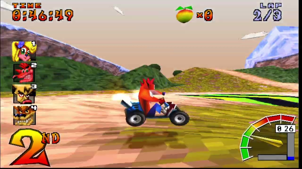 Crash Team Racing Custom Tracks - Hasty Hedges WITH AI RACERS