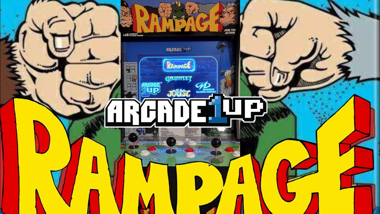 Arcade1up Rampage Review (a look back)