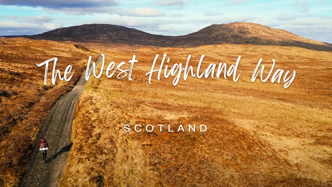 Hiking The West Highland Way Late Winter Sun 2023 | Stunning Drone Footage & Wild Camping Adventure