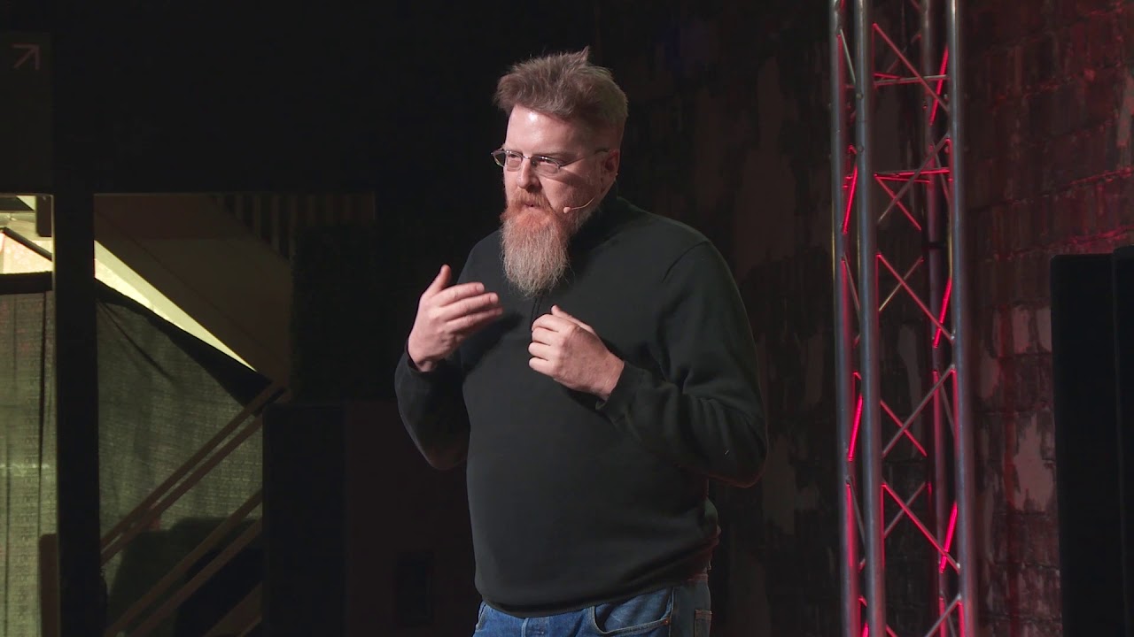 Finding Higher Ground through art | Robert Gipe | TEDxCorbin
