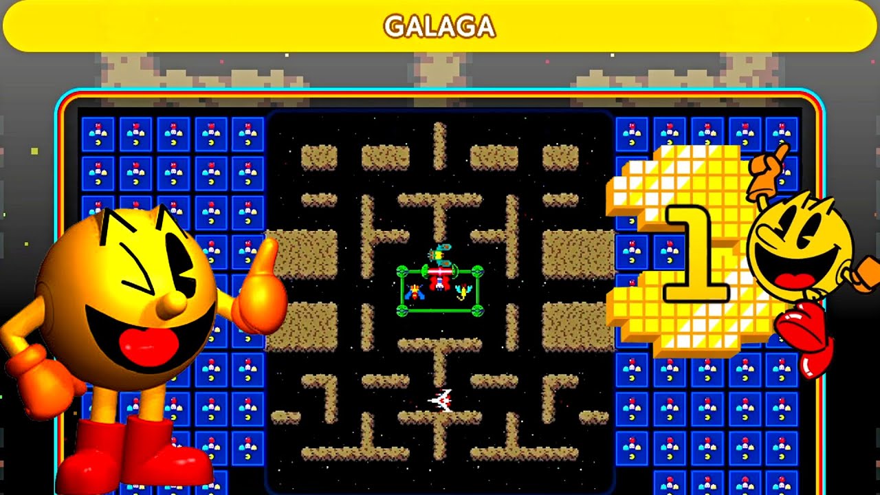 PAC-MAN 99 🍒 First Place Victory Win 🍒 Galaga Design #14