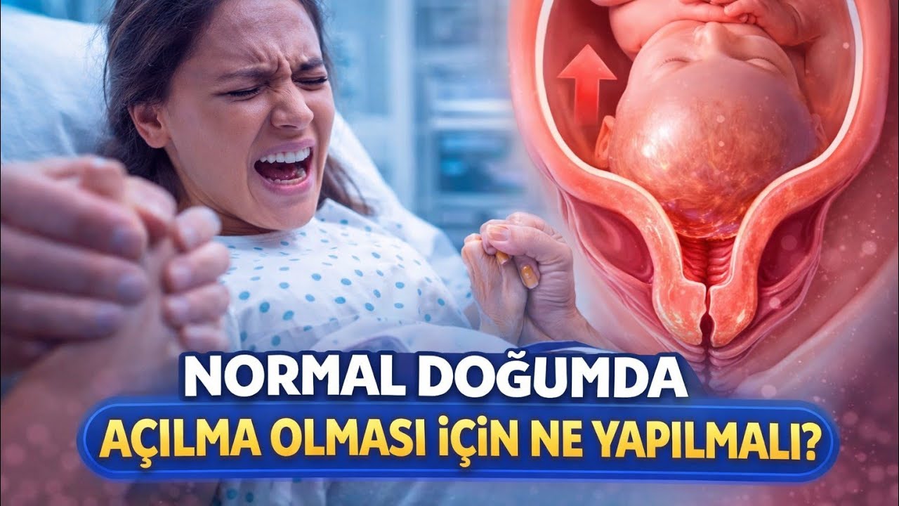 Normal doğumda açılma olması için ne yapılmalı ?