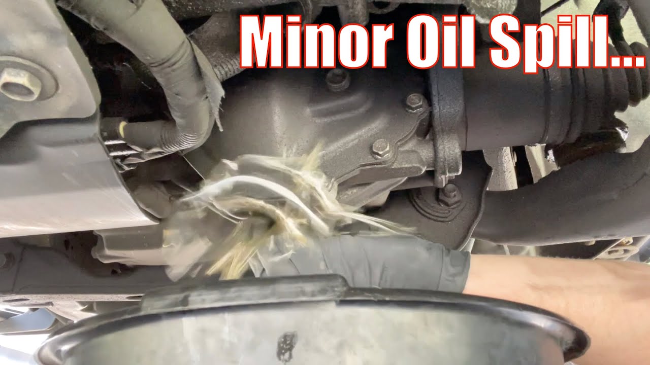 Front and Rear Differential Oil Change | Chevy Canyon / GMC Colorado