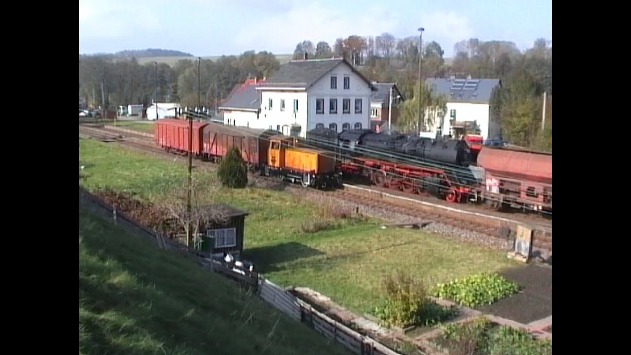 NVA auf Schienen mit 50 3610-8 und 50 3616-5 im Erzgebirge unterwegs im Oktober 2010