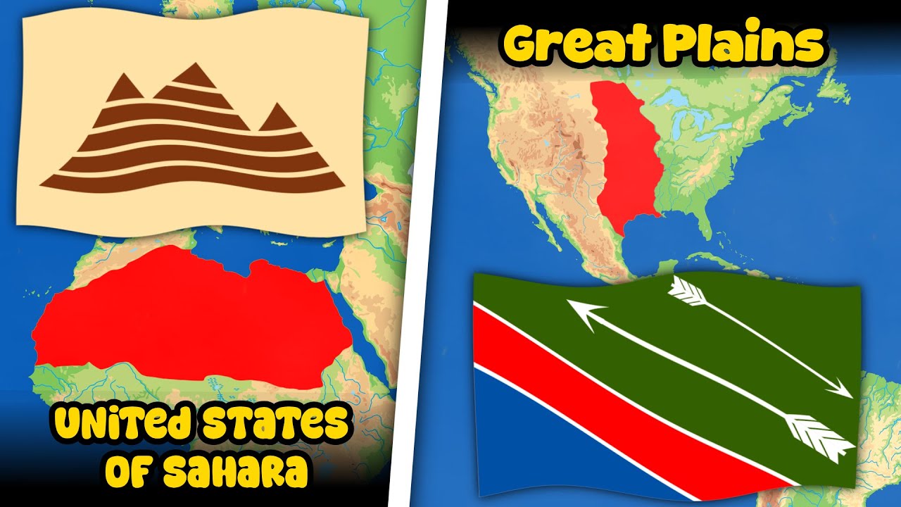📌What if NATURE drew the BORDERS of countries?🌍 | Fun With Flags