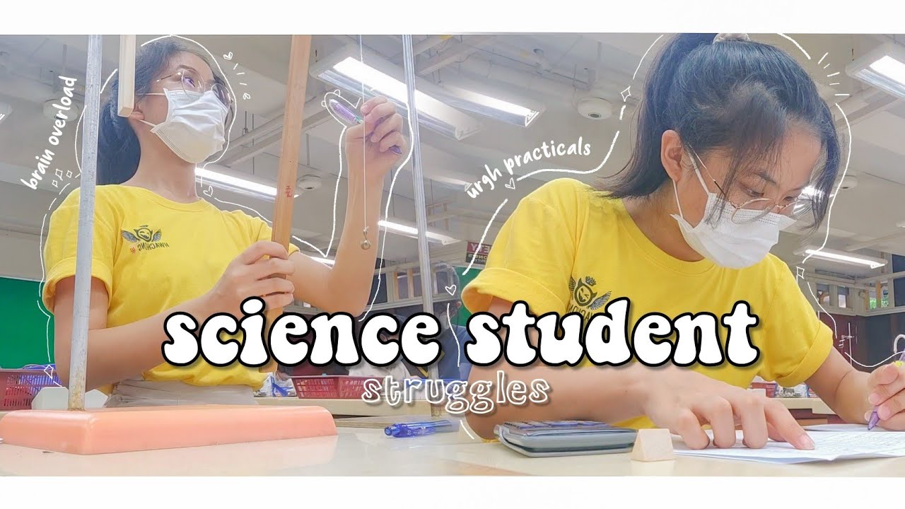 ⚗️✨science student struggles *brain overload🧠 Life of a Singapore Junior College student | Hwachong