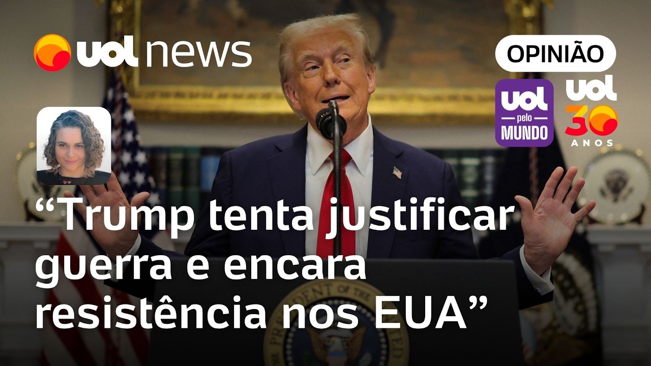 Trump tenta encontrar base legal para guerra no Irã, caiu muito mal para a opinião interna | Sanches